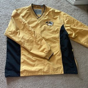Vintage Mizzou Pullover Windbreaker